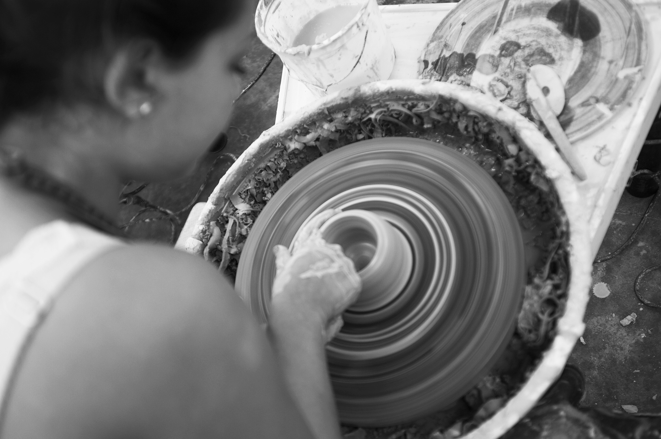 Pottery Greyscale